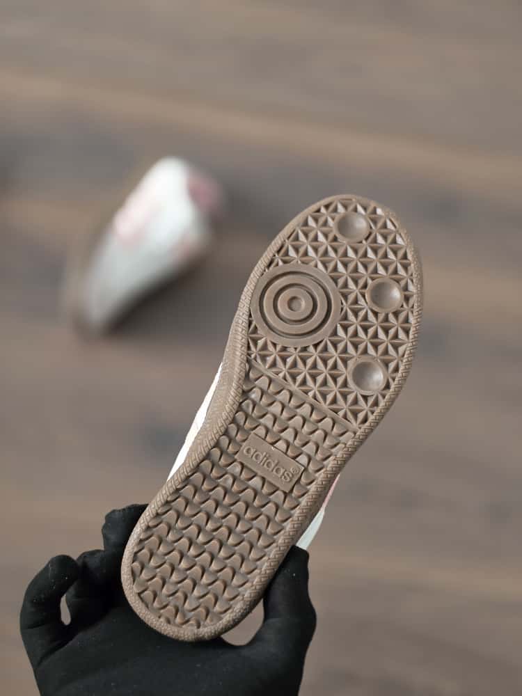 Adidas samba blanca azul