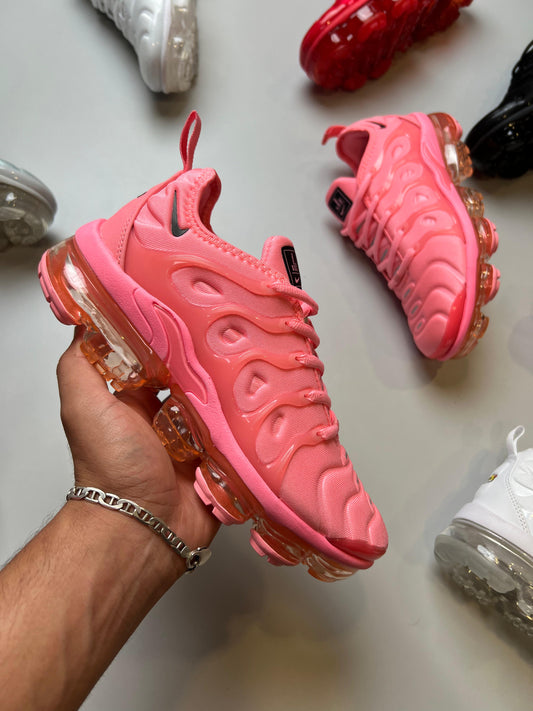 Vapormax rosas logo negro
