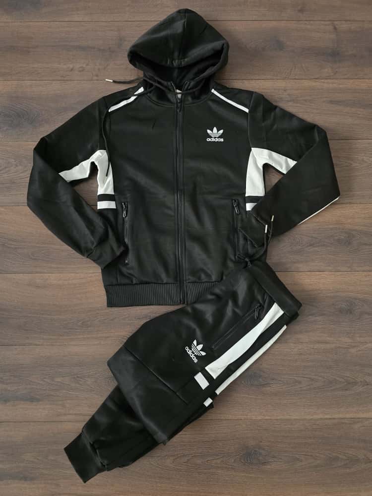 Chandal Adidas blanco negro