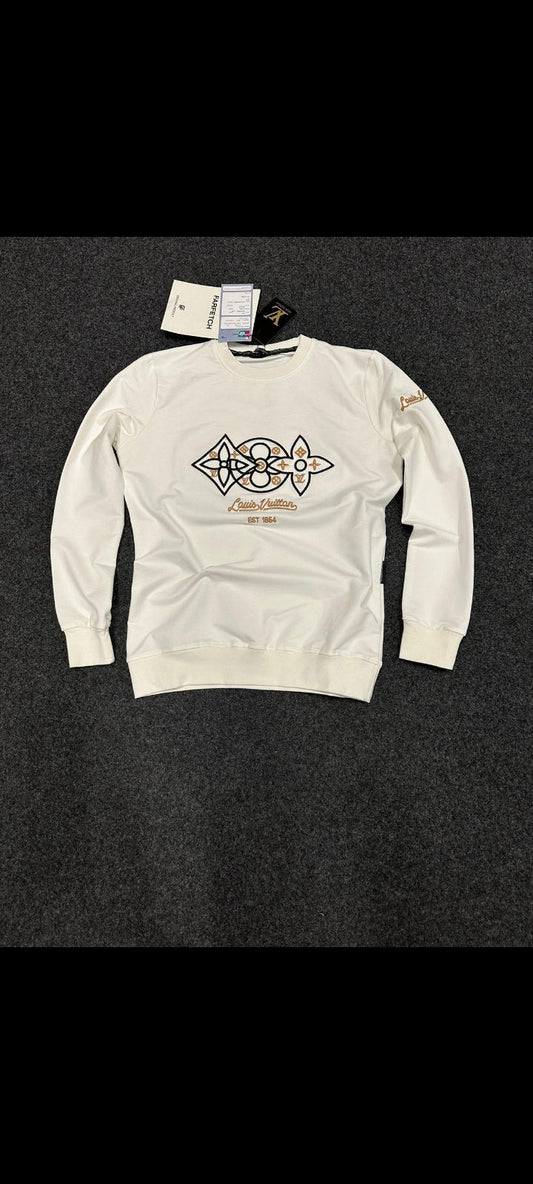 Sudadera LV blanca