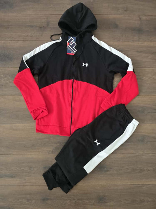 Chandal under armour negro rojo