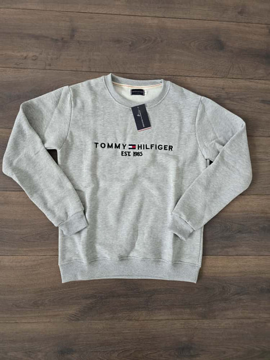 Sudadera Tommy gris