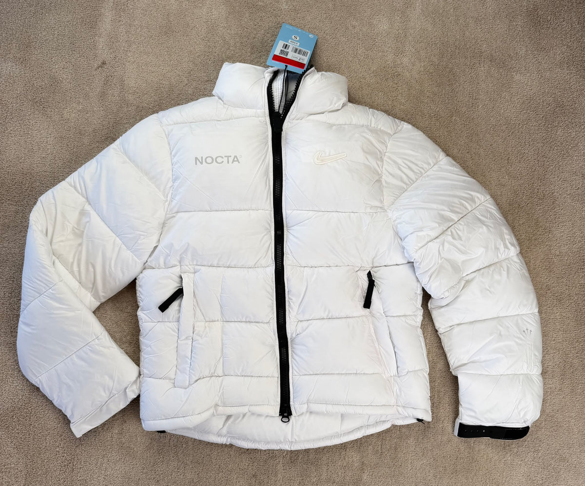 CHAQUETA Nocta nike PUFF blanca