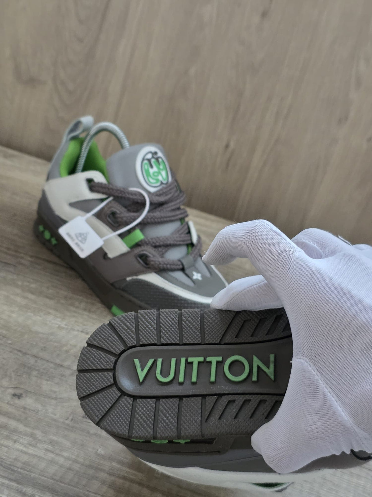 Lv skate marron verde