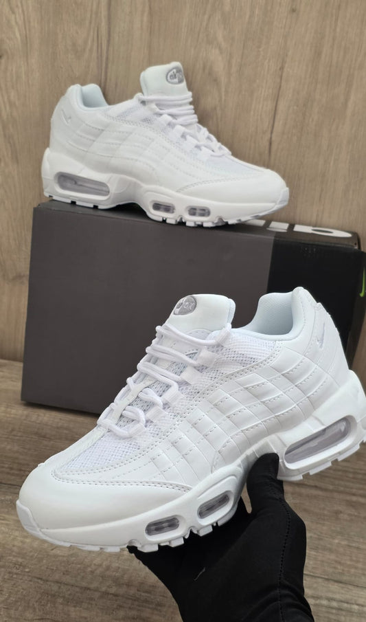 Air max 95 blanca