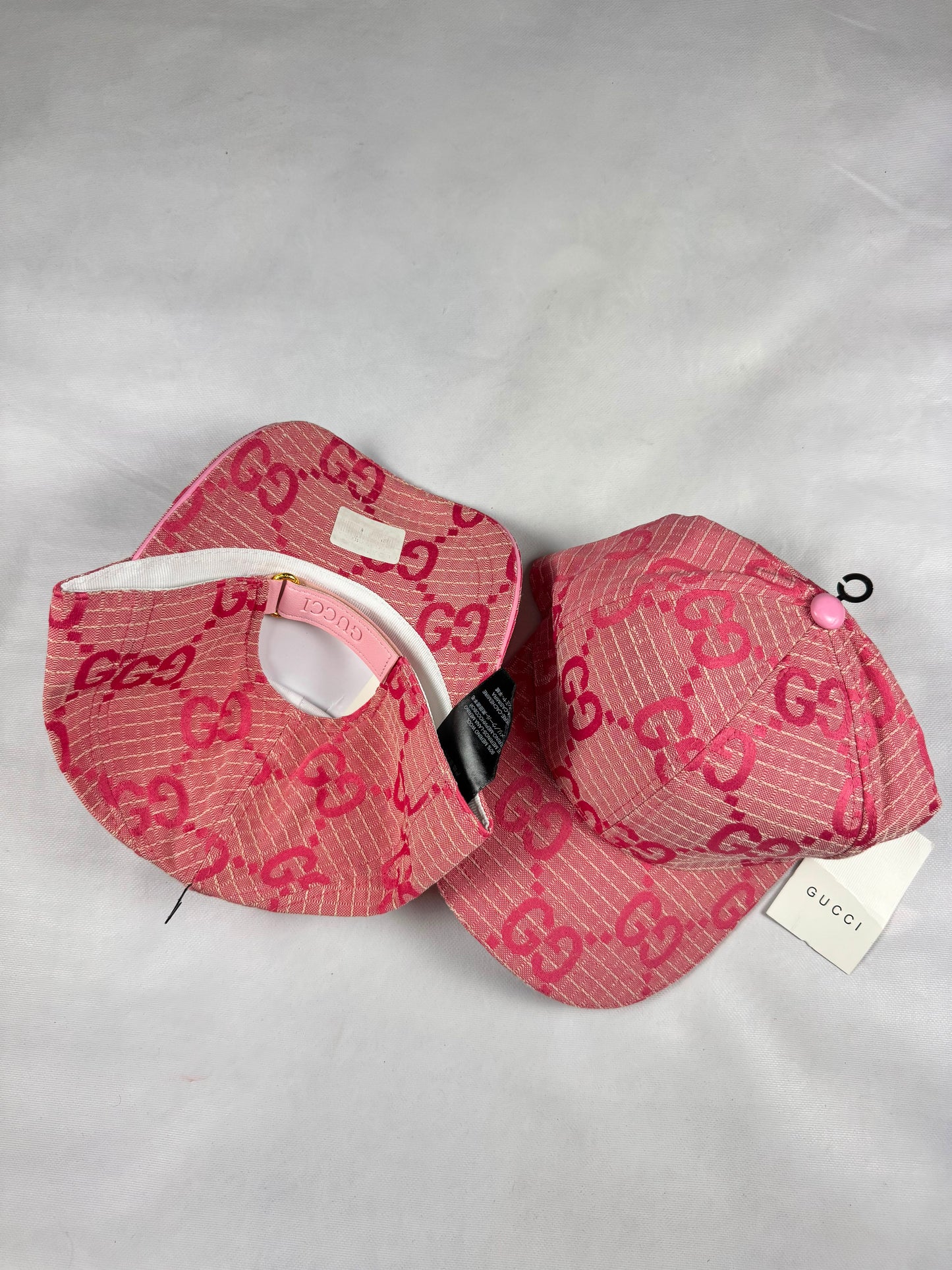 Gorra gucci rosa