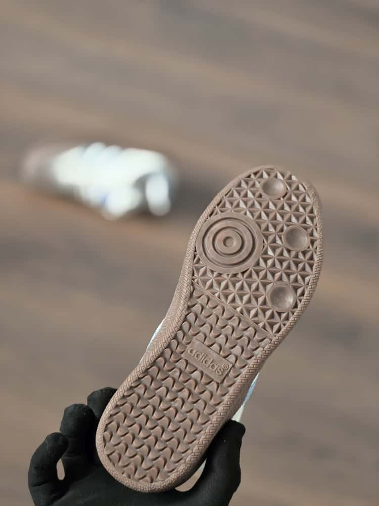 Adidas samba blanca rosa