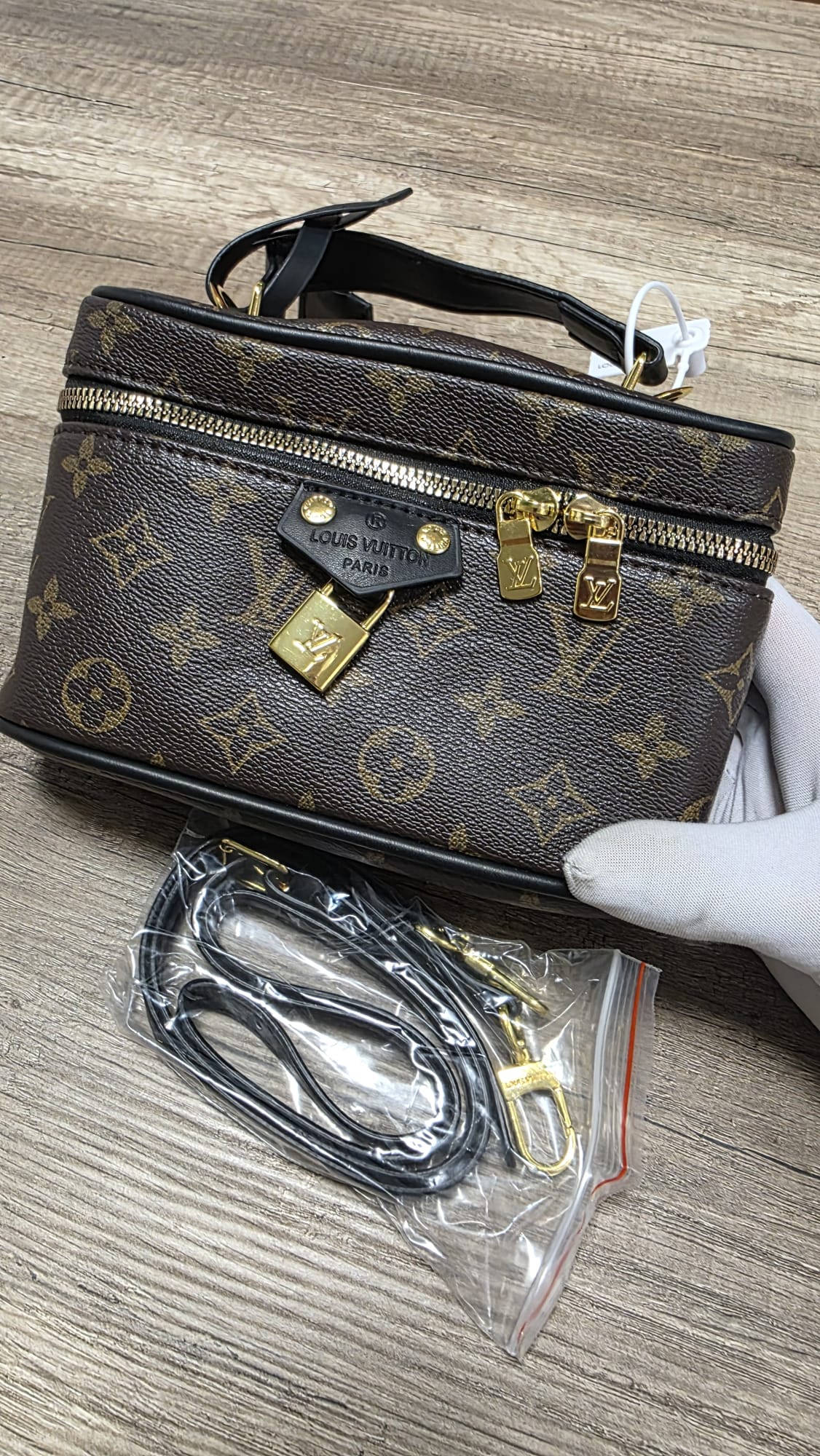 Bandolera lv marron
