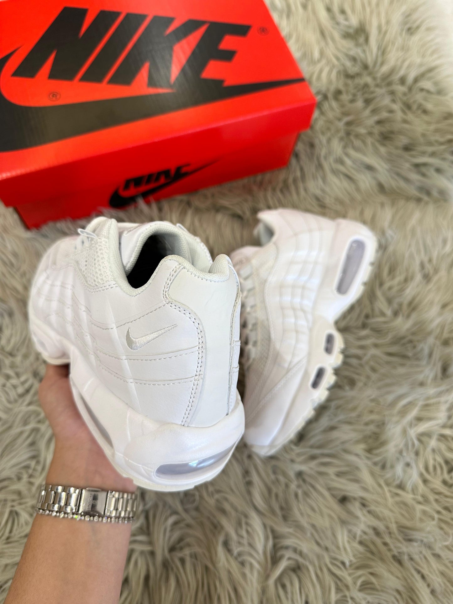 Air max 95 blancas