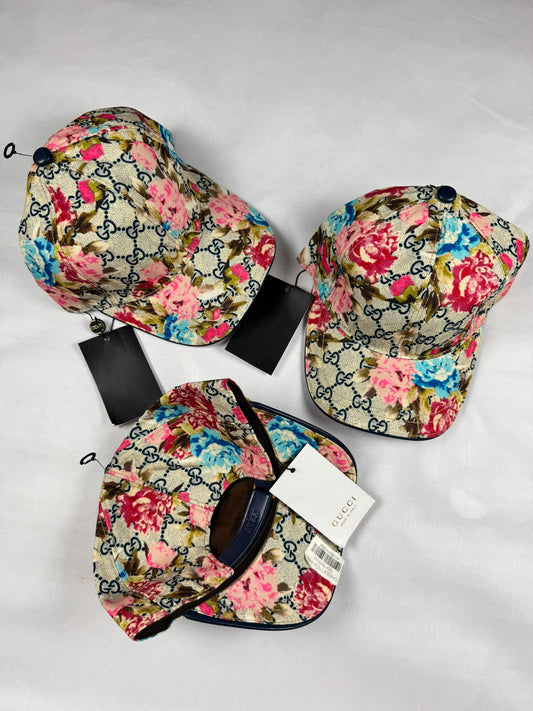 Gorra gucci flores