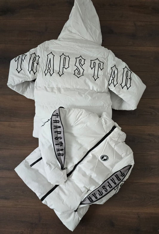 Abrigo trapstar blanco