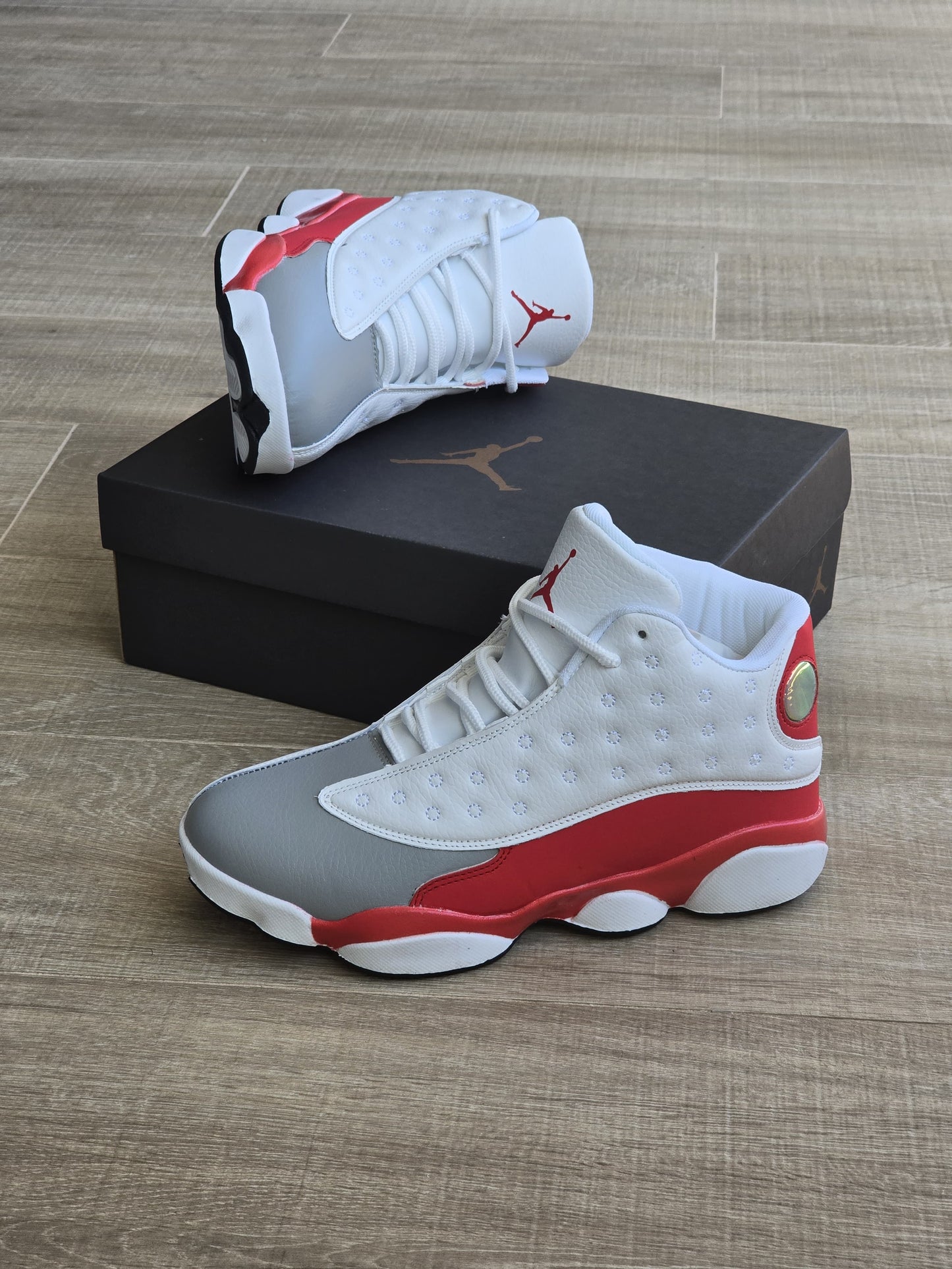 Jordan 13 blanca roja