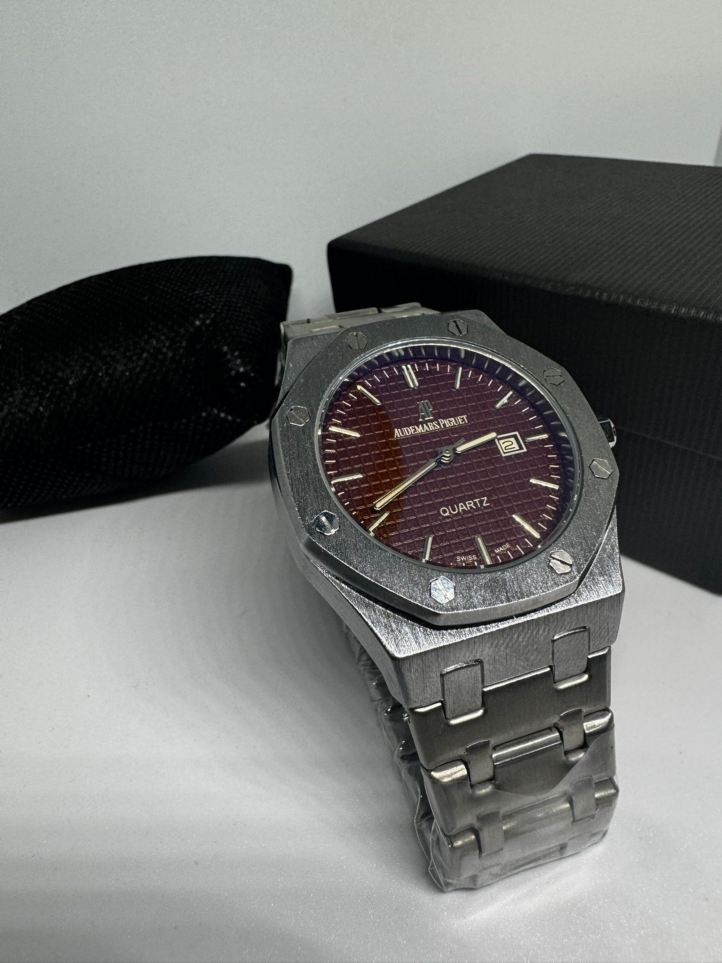 RELOJ audemars piguet gris marron