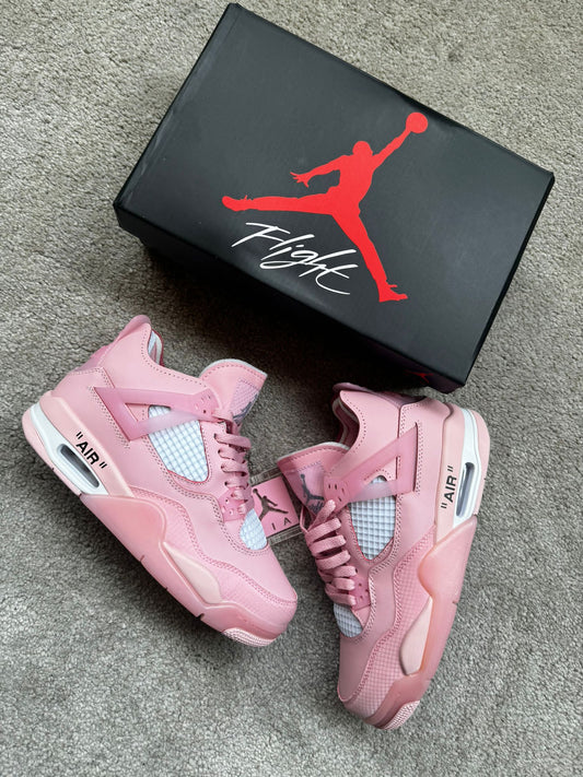 Jordan 4 off white pink