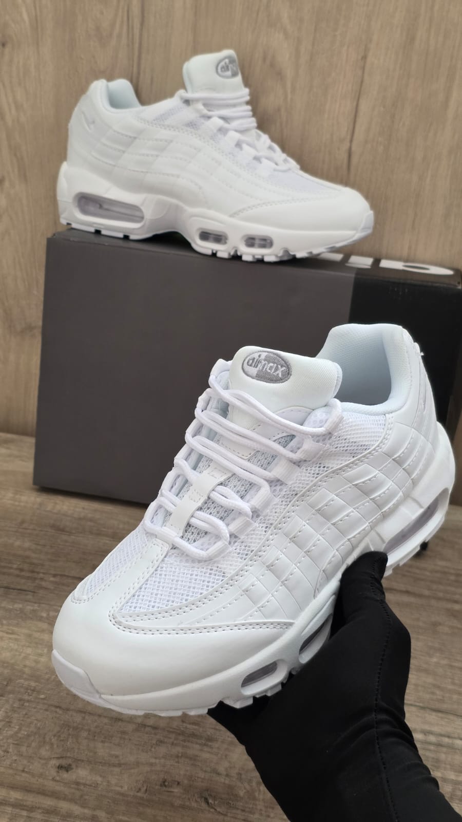 Air max 95 blanca