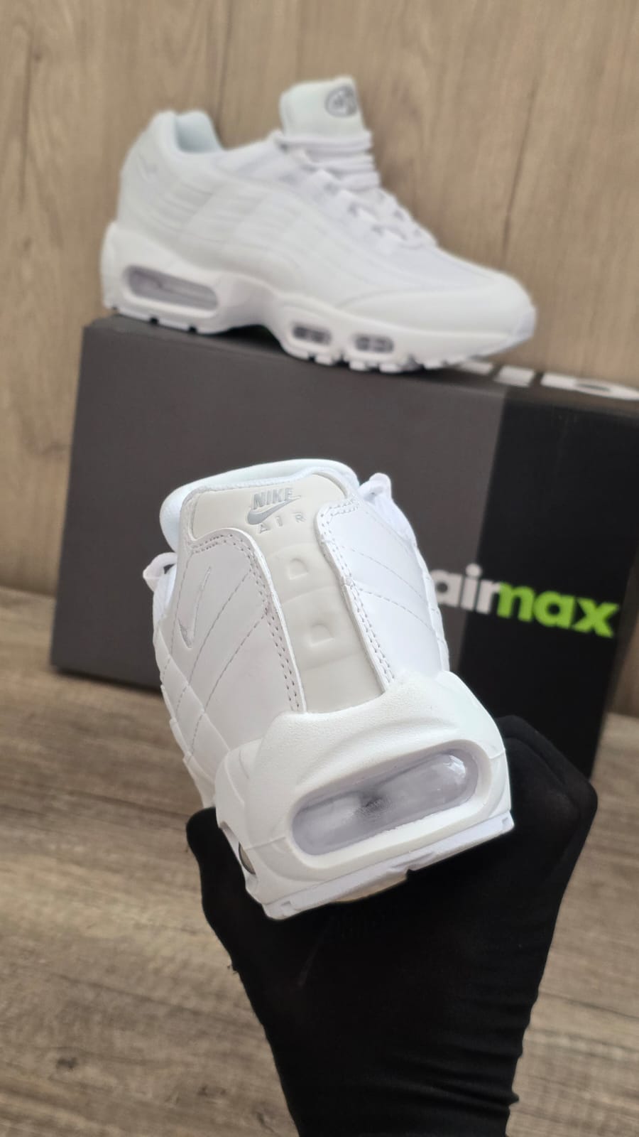 Air max 95 blanca