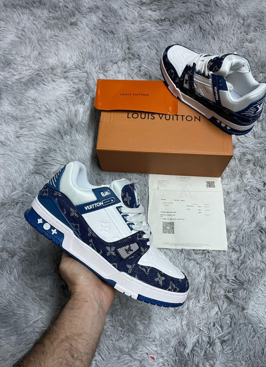 LV Trainer azules y blancas