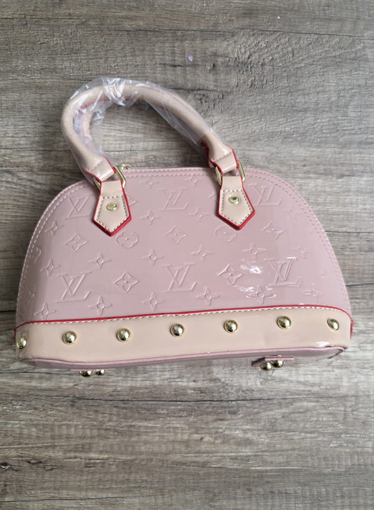 Bolso lv de mano rosa