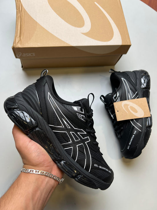 ASICS GEL QUANTUM 360 negro logo blanco