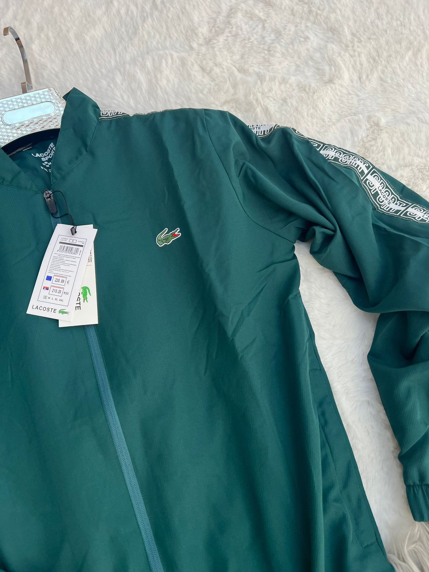 Chandal Lacoste verde