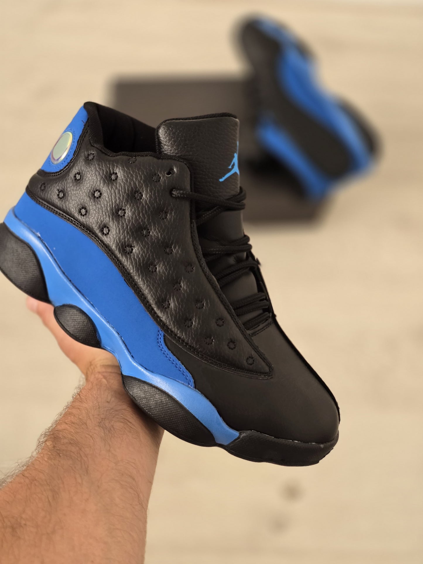 JORDAN 13 NEGRA AZUL