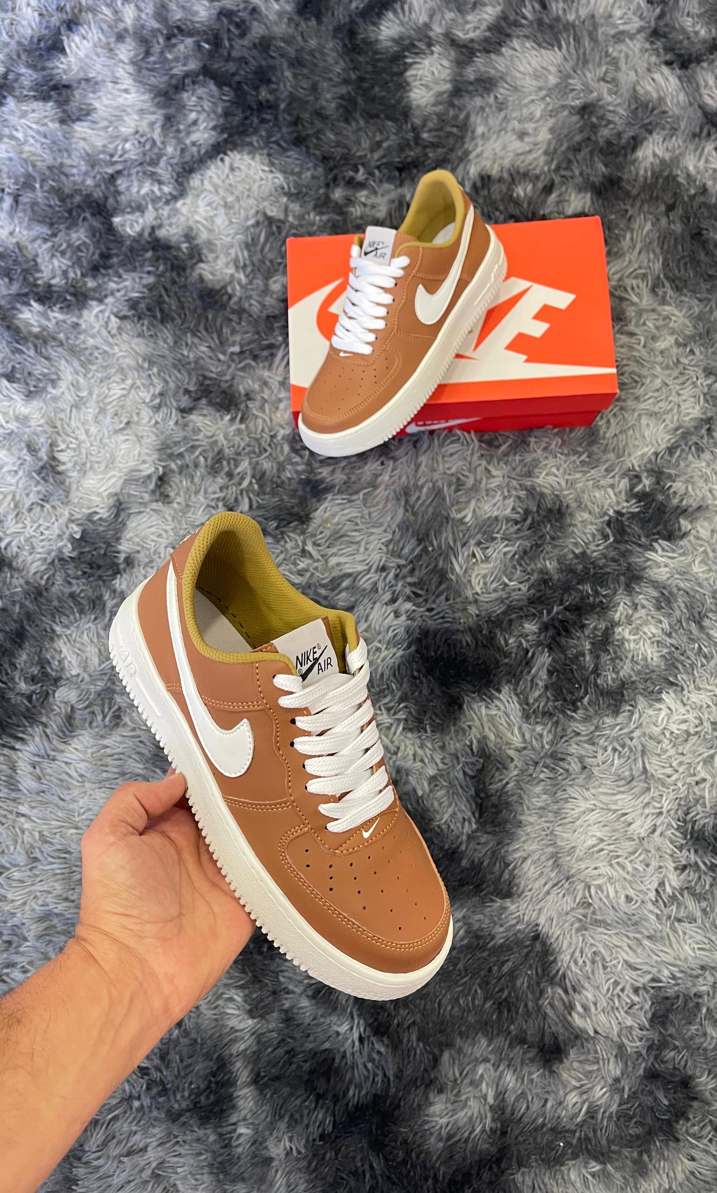 AIR FORCE 1 light brown