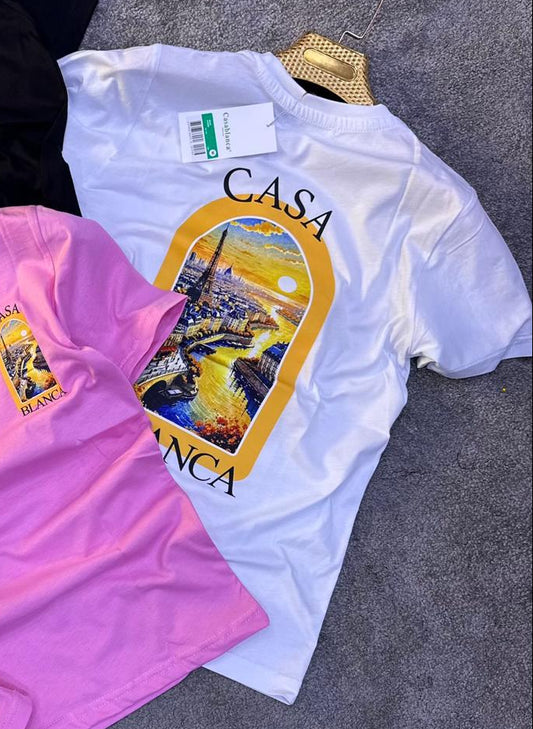 Camiseta Casablanca blanca logo rio