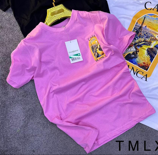 Camiseta Casablanca rosa logo rio