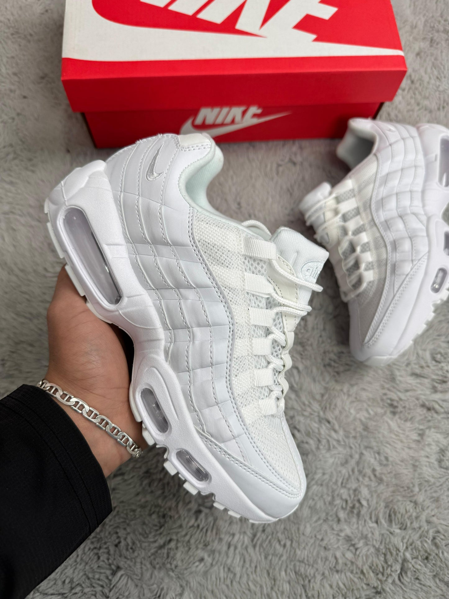 Air max 95 blancas