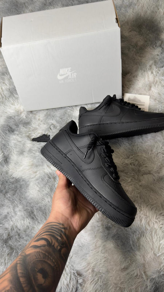 Air force negras cordones gordos