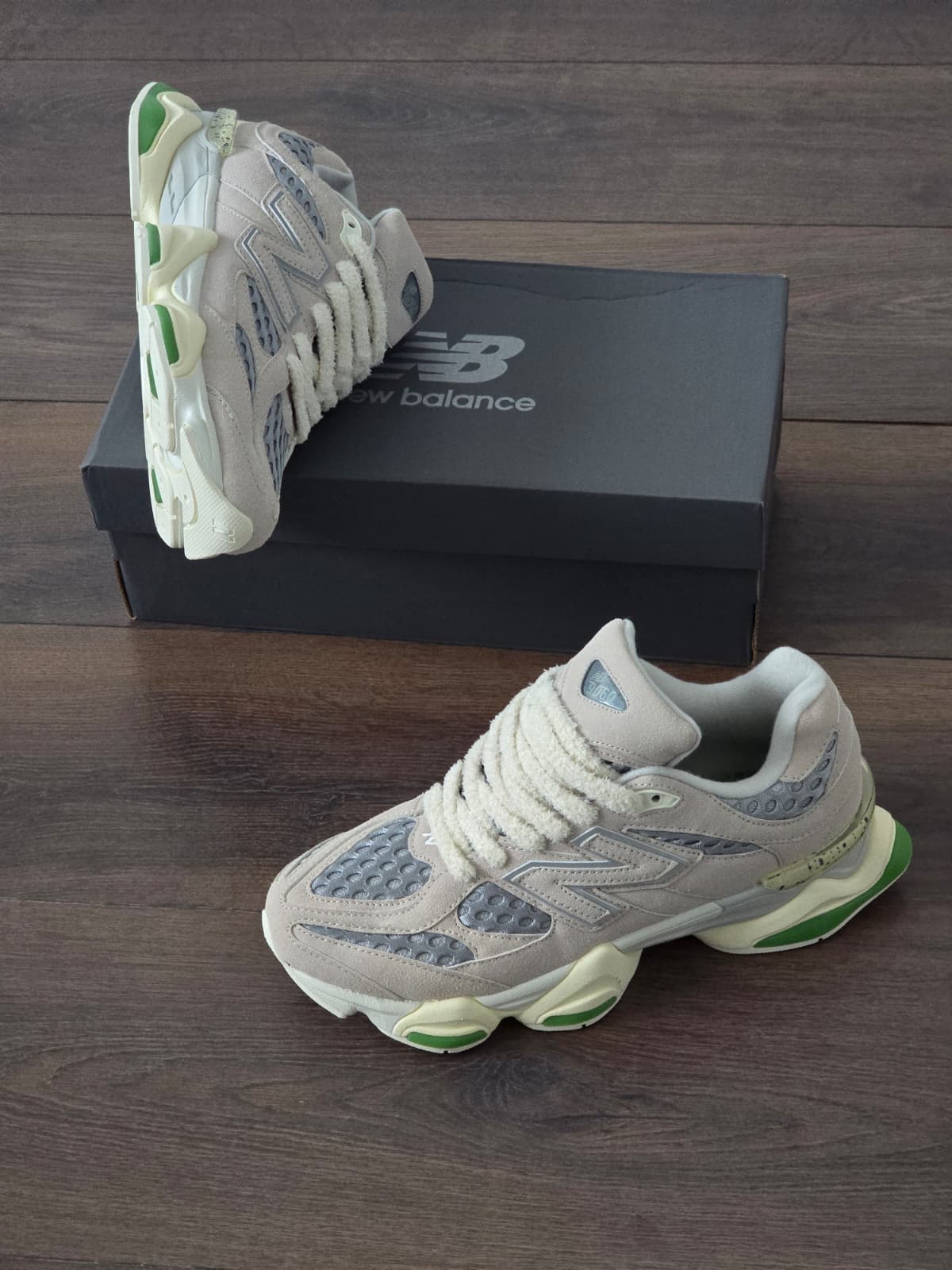 New balance 9060 gris verde