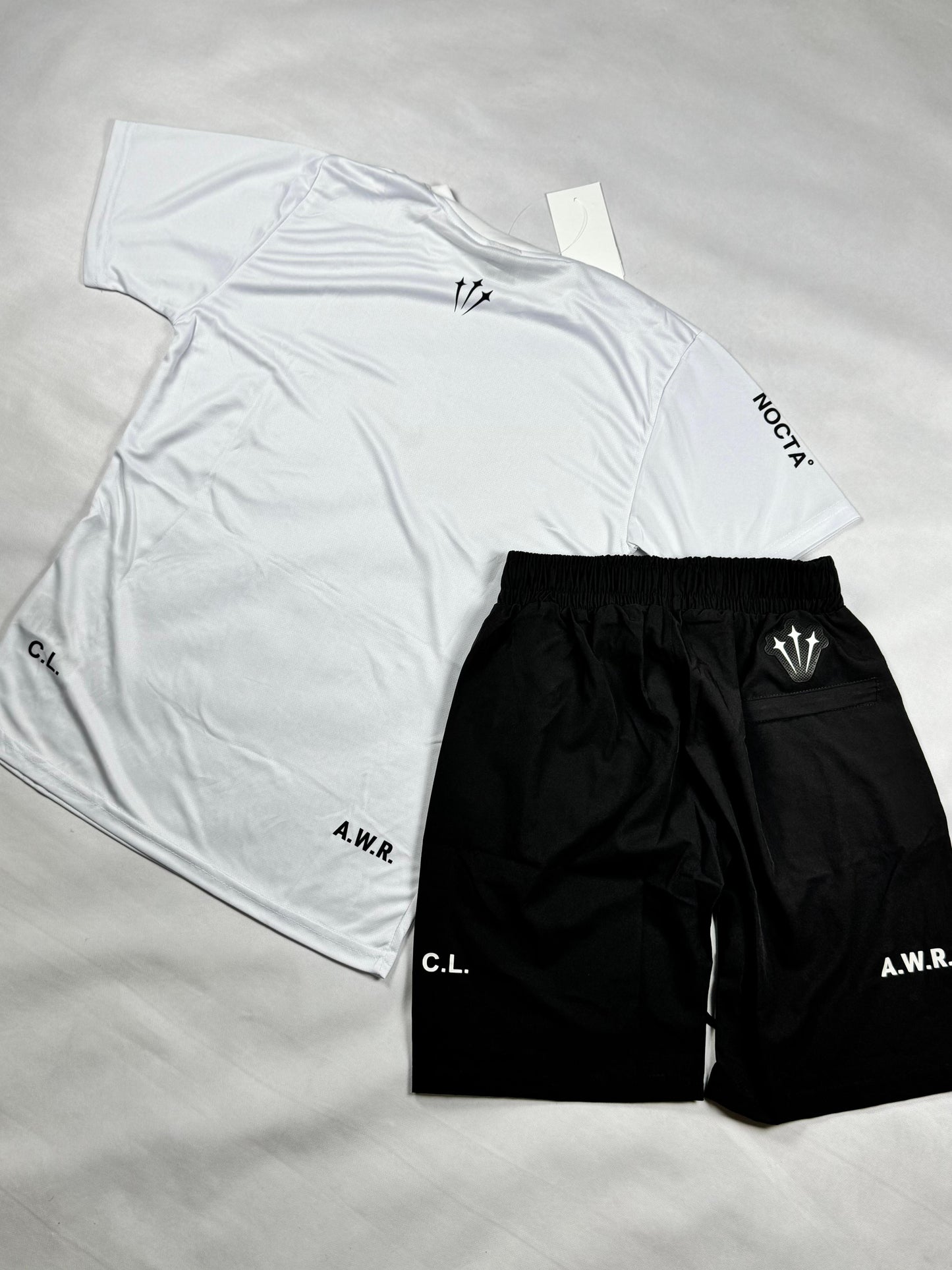 Conjunto nike x nocta blanco logo negro