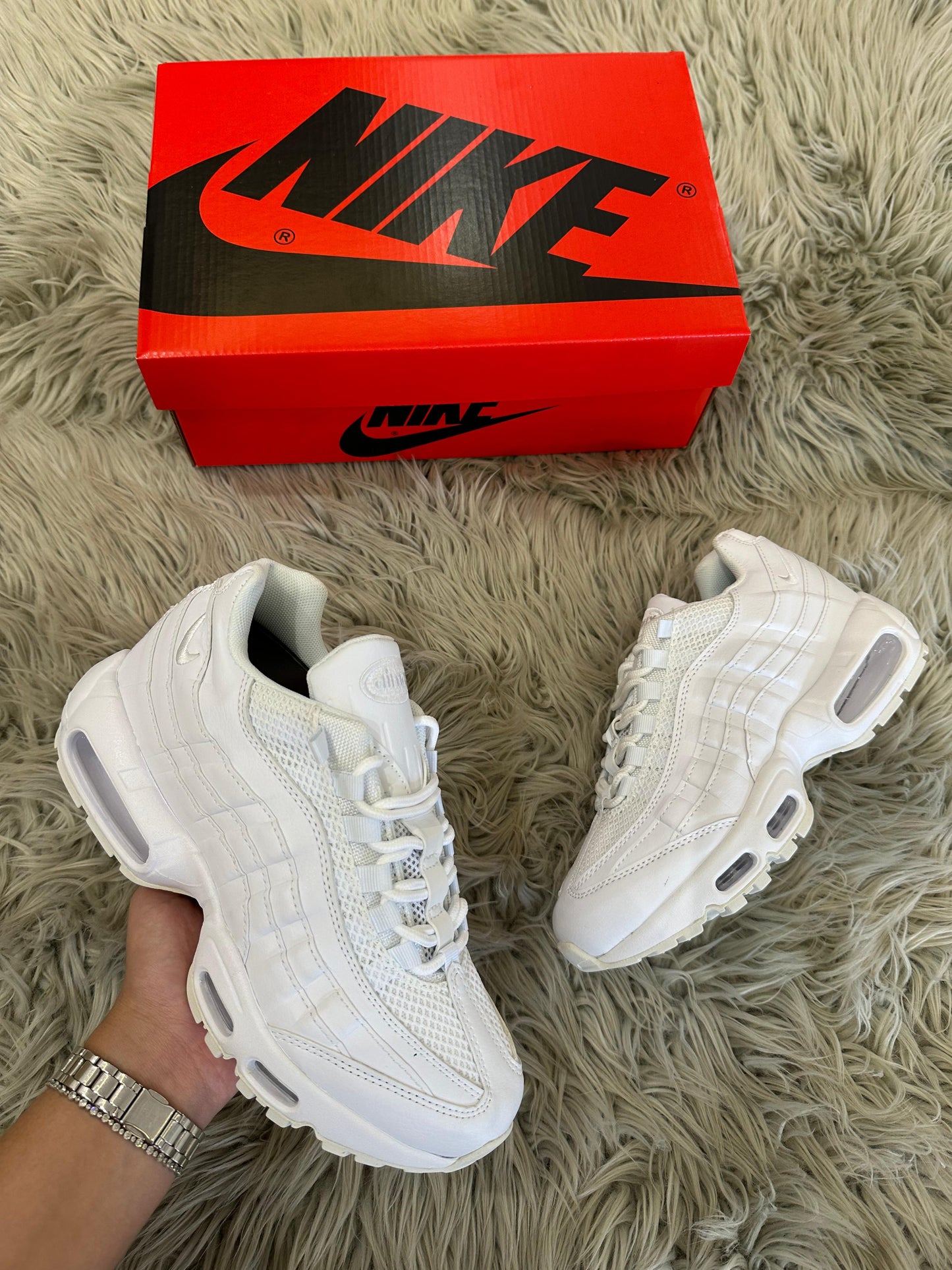 Air max 95 blancas