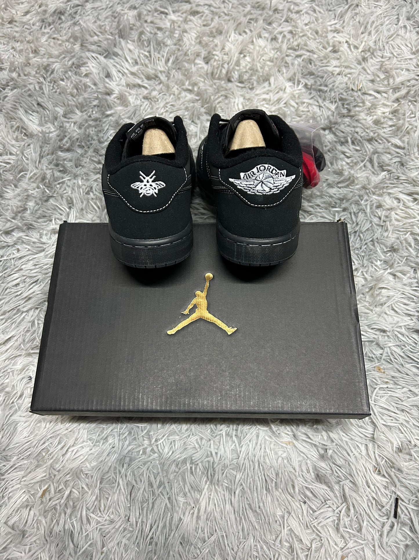 JORDAN 1 LOW X TRAVIS SCOTT negras