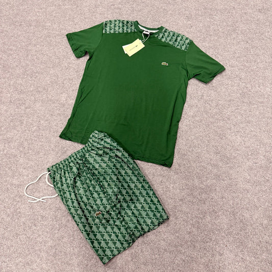 Conjunto lacoste verde