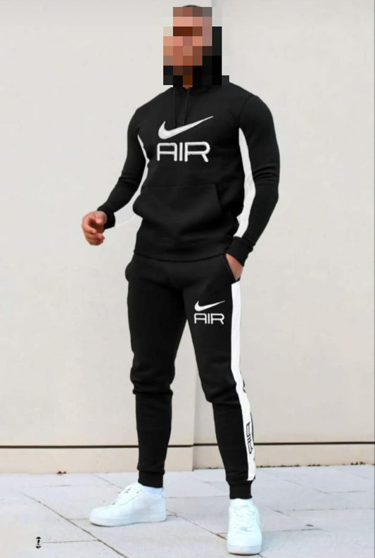 Chandals negro nike logo air centro