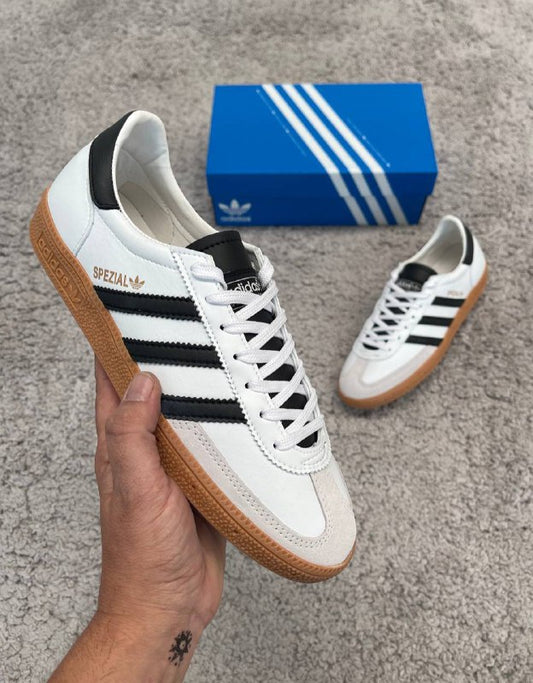 ADIDAS SPEZIAL BLANCA LINEAS NEGRAS