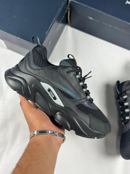 Dior b22 negras logo multicolor