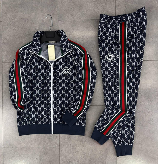 Chandals gucci blanco negro todo logos