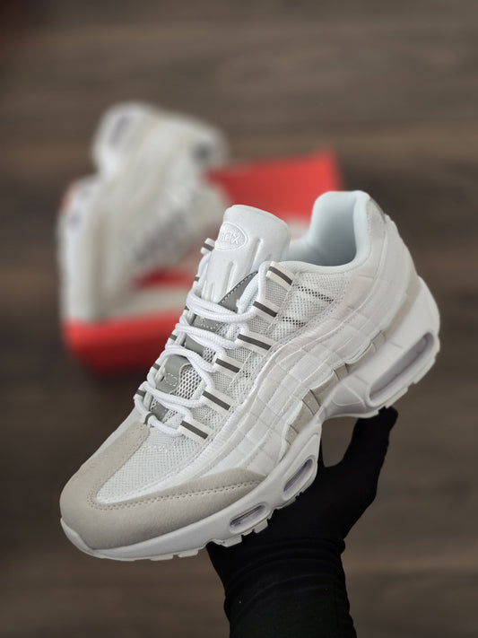Air max 95 blanca gris