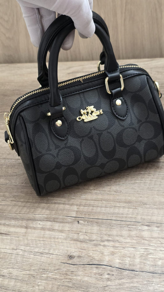 Bolso mini Coach Negro piel