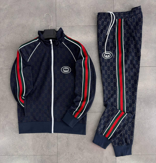 Chandals gucci azul todo logos