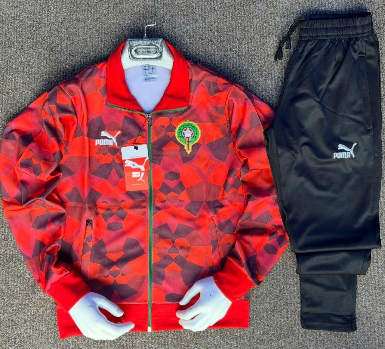 Chandal Marruecos rojo