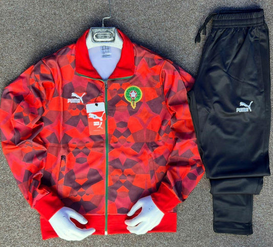Chandal Marruecos rojo