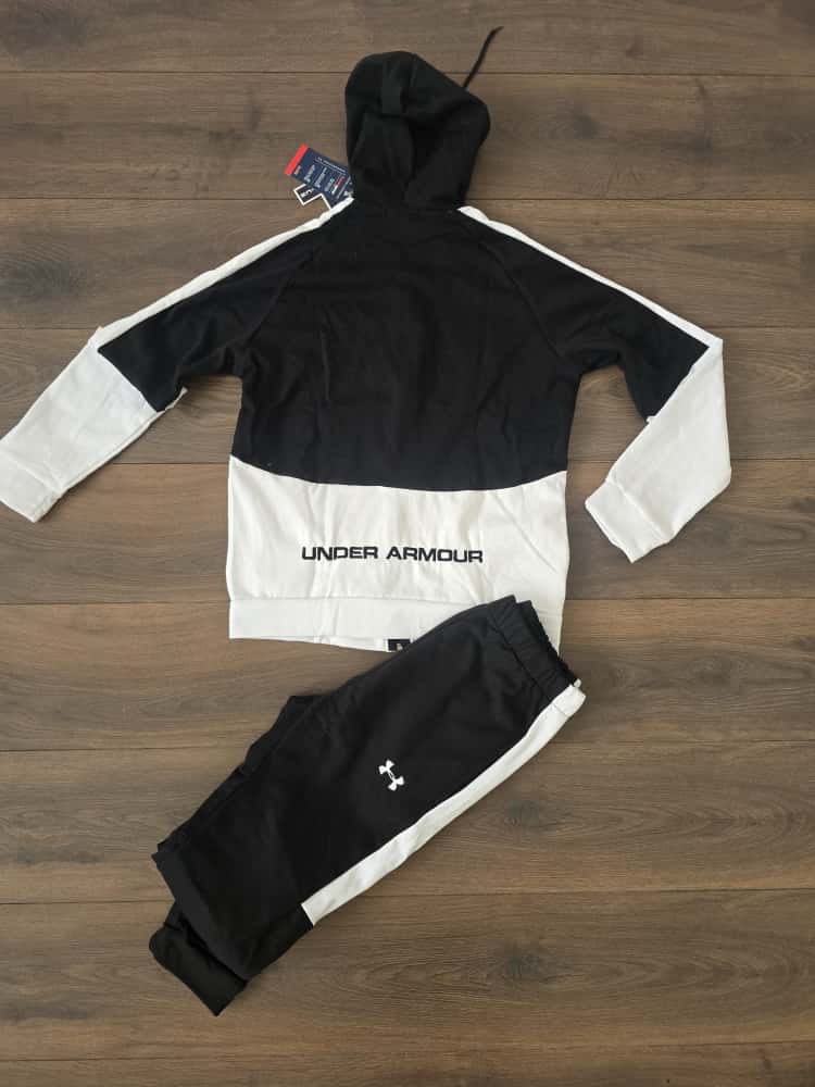 Chandal under armour blanco negro