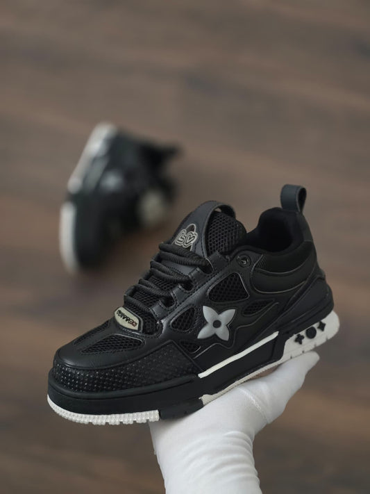Lv skate negra suela blanca