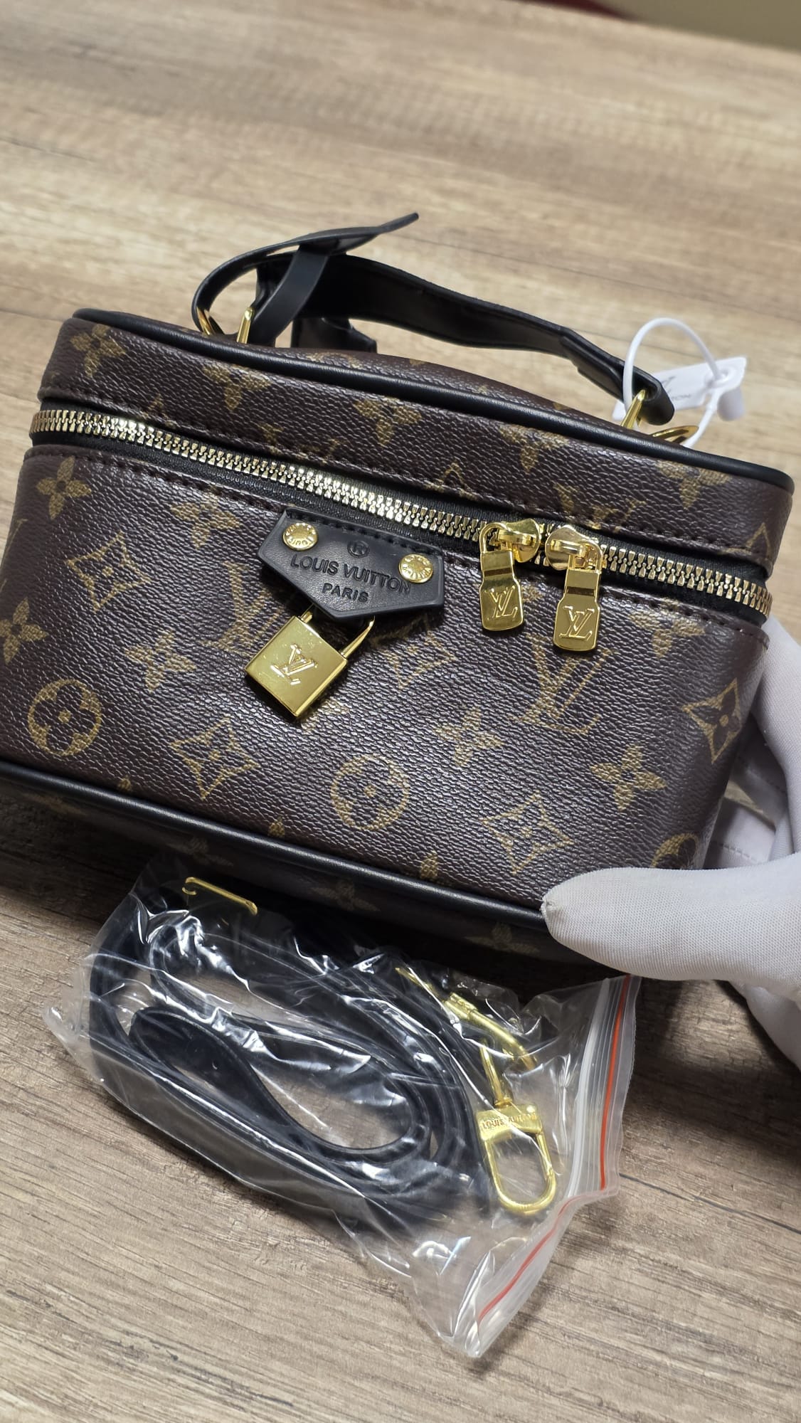 Bandolera lv marron