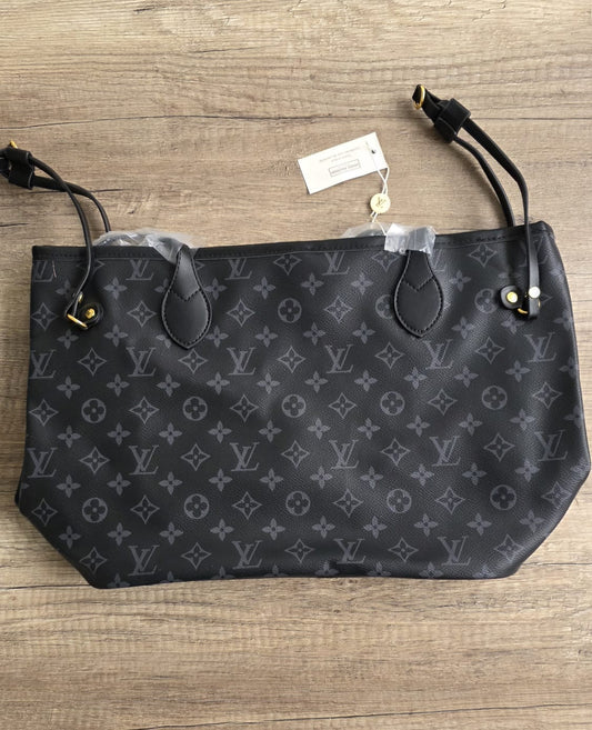 Bolso grande lv negro