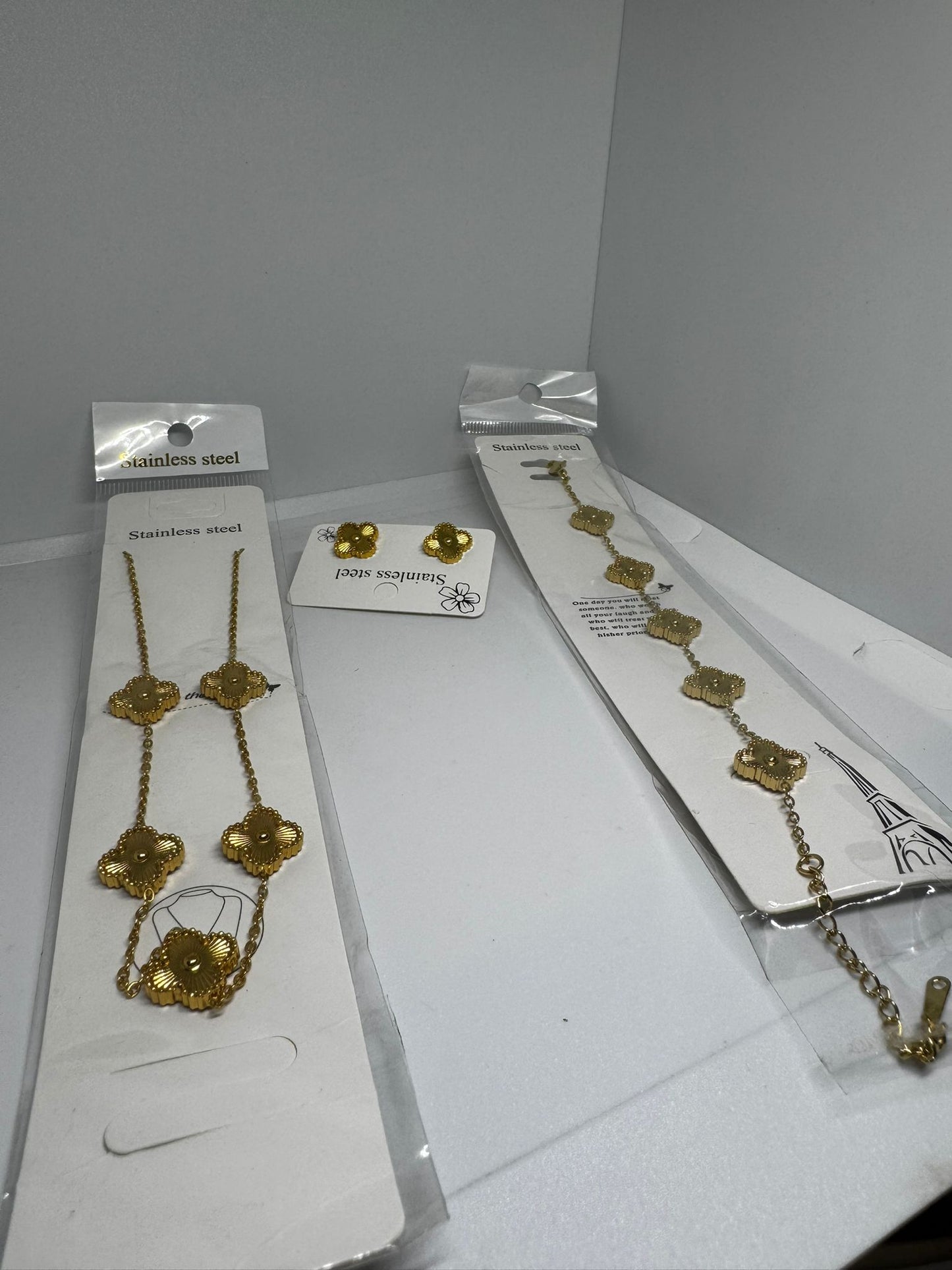 Pack de 3 Collares dorado
