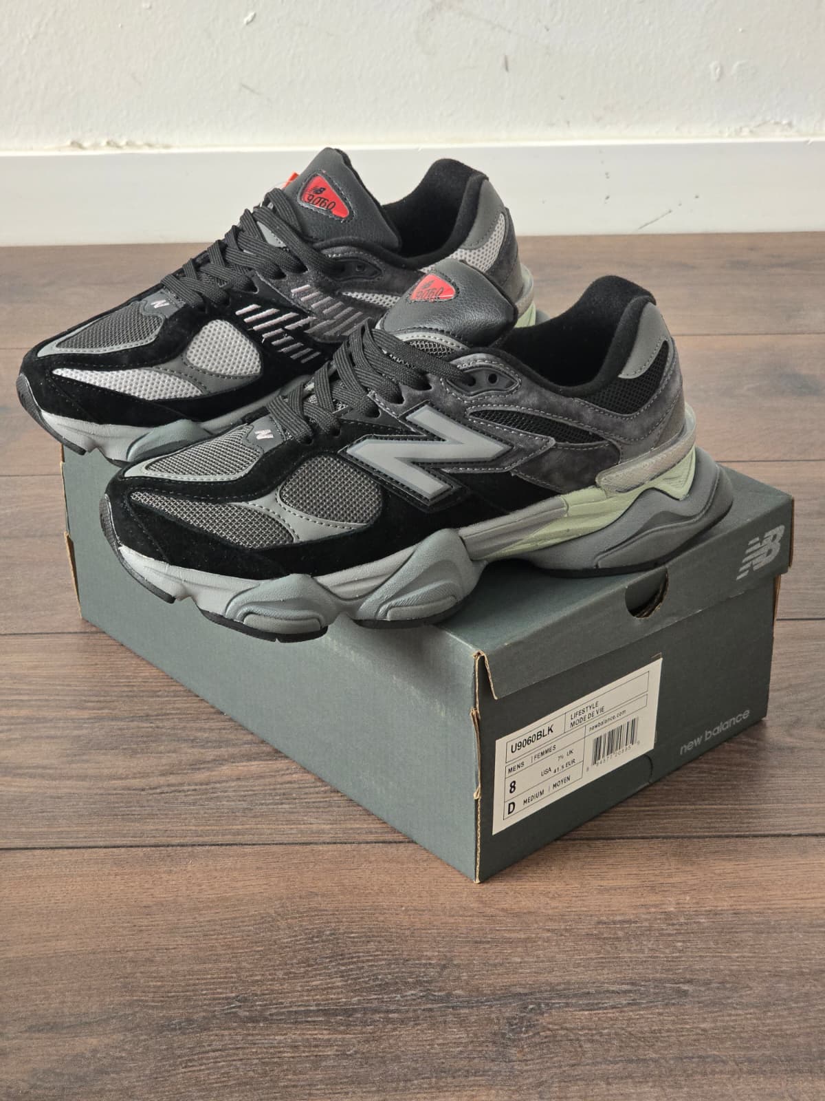 New balance 9060 negra gris
